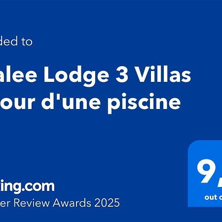 Titalee Lodge 3 Villas Autour D'Une Piscine Saint-Francois  Exterior foto